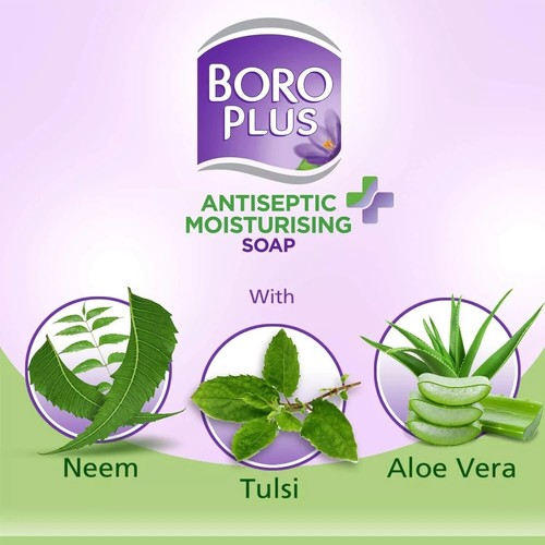 BoroPlus antiseptische und feuchtigkeitsspendende Badeseife mit Aloe Vera, Ne... - Bild 4 von 5