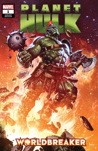 Planet Hulk: Worldbreaker #1 Unknown Comics Mico Suayan Exclusive Var (11/30/202