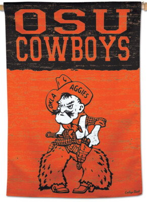 OKLAHOMA STATE COWBOYS Retro 1950s-Style Official NCAA Team 28x40