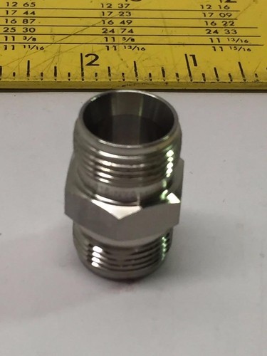 (Lot of 2) Ham-Let Let-Lok 316-NY0 Stainless Steel (SS) 1/2" Male Threaded Union - Picture 4 of 4