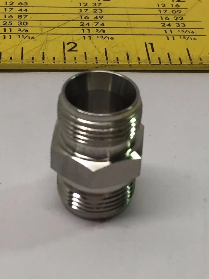 (Lot of 2) Ham-Let Let-Lok 316-NY0 Stainless Steel (SS) 1/2" Male Threaded Union - Image 4 of 4