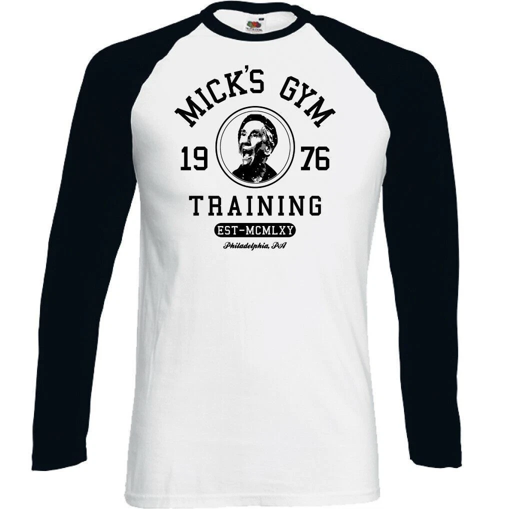 Mick s Gym T Shirt Rocky Mens Funny Movie Balboa Boxing Boxer MMA