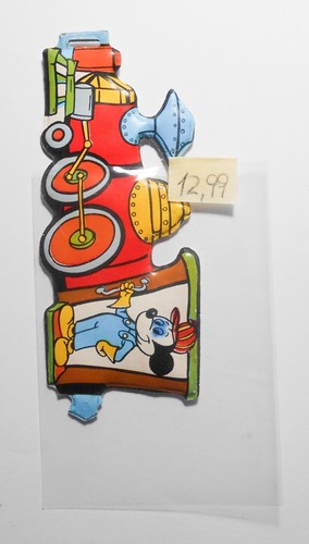 FORMAGGINO MIO LOCATELLI PLASTECO SERIE IL TRENINO N. 1 TOPOLINO WALT DISNEY - Imagen 3 de 3