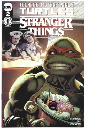 Teenage Mutant Ninja Turtles Stranger Things #2 1:50 Albuquerque Variant VF/NM