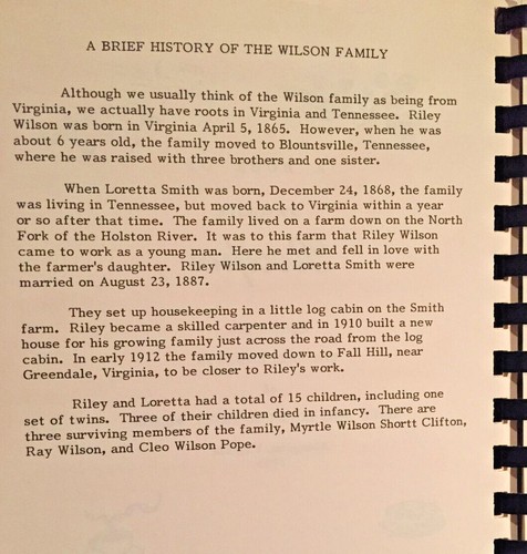 1985 WILSON FAMILY COOKBOOK A COLLECTION OF FAVORITE RECIPES, GENEALOGY - Picture 3 of 6