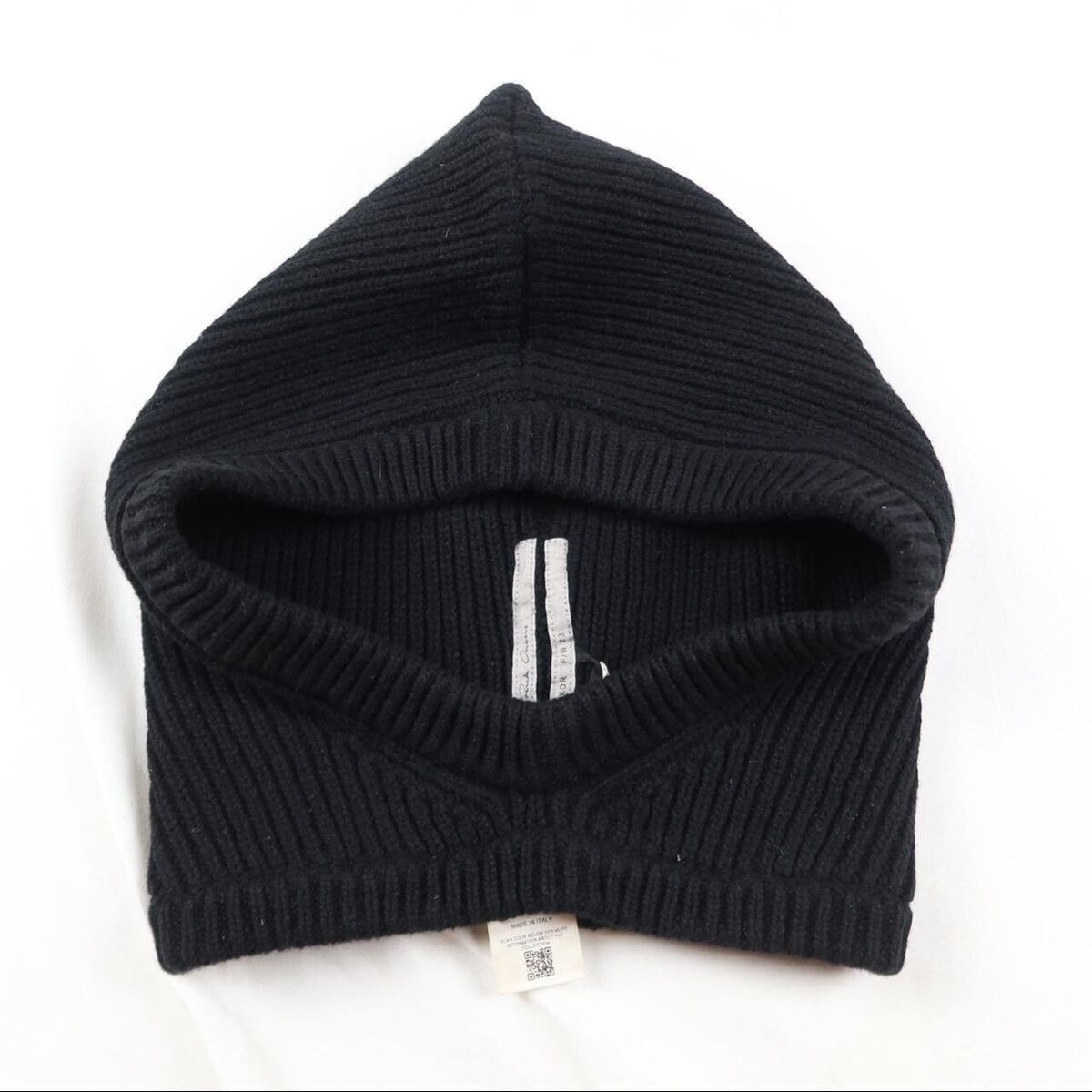 Rick Owens Black Cashmere Knit Balaclava Hood Luxor FW23 | eBay Rick Owens Black Cashmere Knit Balaclava Hood Luxor FW23 | eBay