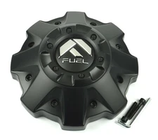 NEW Fuel Off-Road Matte Black 5 / 6 Lug Bolt On Wheel Center Cap 1002-48BR
