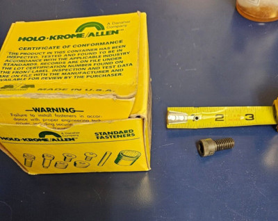 80+pcs HOLO-KROME SHCS Socket Head Cap Screw - See photos