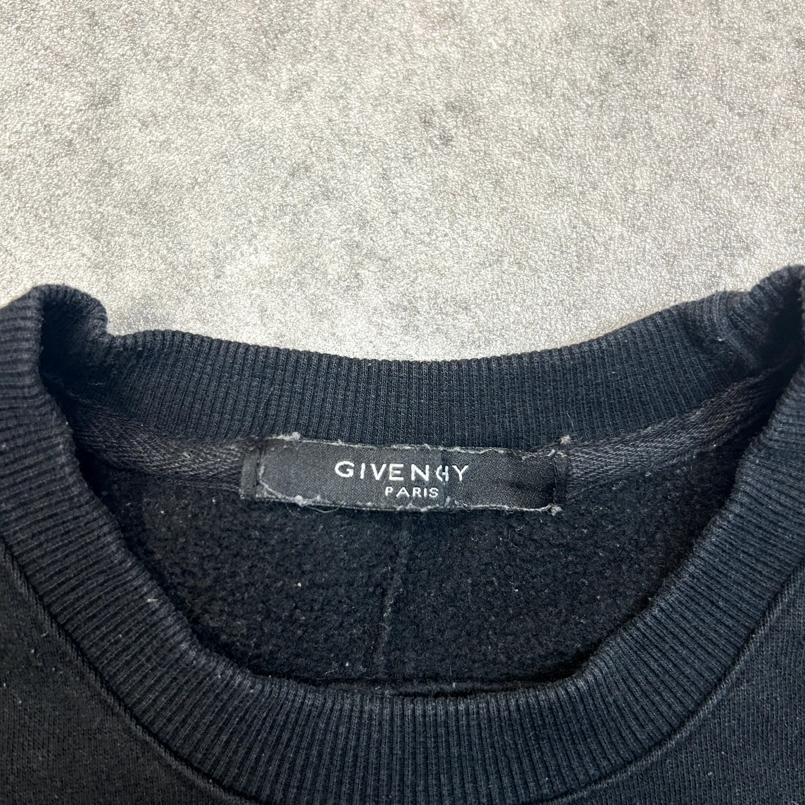 Givenchy Paris Sweatshirt Mens Large Embroidered Rottweiler Jumper, Black image 7