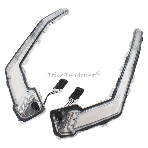 LED Front Signature Turn Signal Light for Can Am Maverick X3 MAX XRS-DPS 2017-18 - Picture 10 of 19