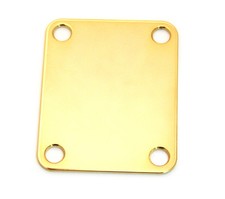 Gotoh Gold 4-bolt Neck Plate w/Screws for Fender  Strat/Tele/Bass AP-0600-002
