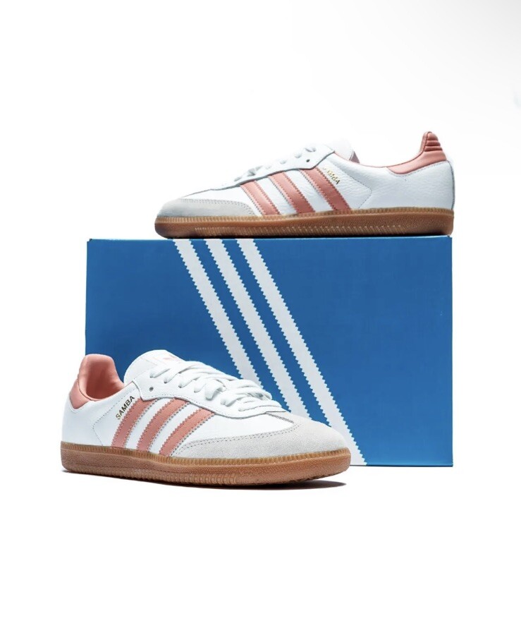 adidas gazelle silver green womens adidas Samba OG Black Wonder White Women's – Lilac Blonde main image 0