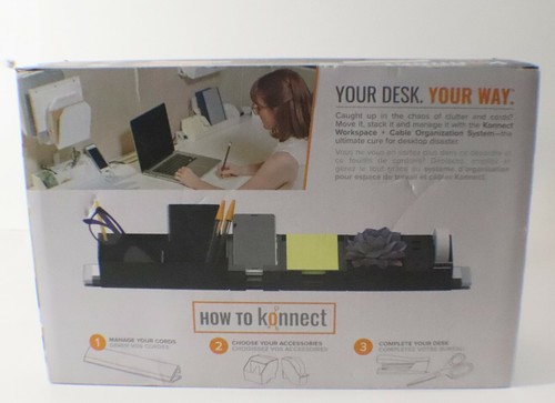 Professional Desk Organizers/Accessory Set Home/School/Business Bostich Konnect - Picture 4 of 8