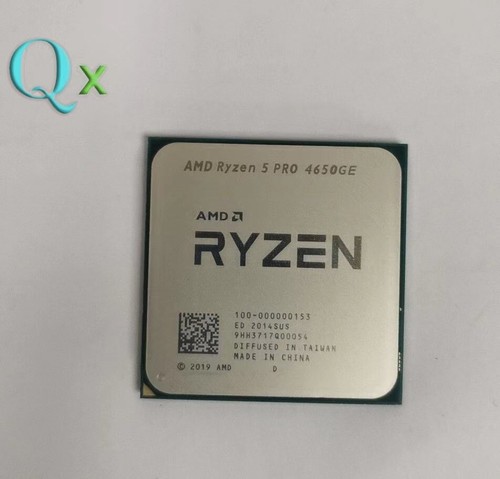 Processeur processeur AMD RYZEN 5 4650GE AM4 R5 PRO 4650GE SIx-Cœurs 3,3 GHz 12T 35W 8 Mo - Photo 1 sur 2