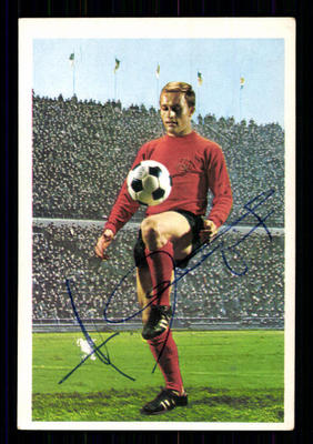 Horst Leupold 1 FC Nürnberg 1968-69 Bergmann Sammelbild Original Signiert