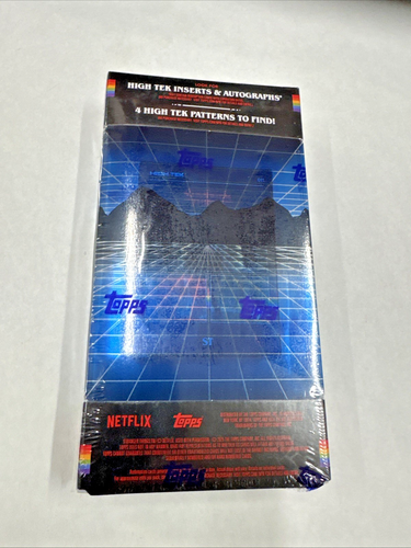 2024 Topps Stranger Things High Tek Hobby Box Trading Cards 80's Hawkins Sci-Fi - Picture 3 of 3