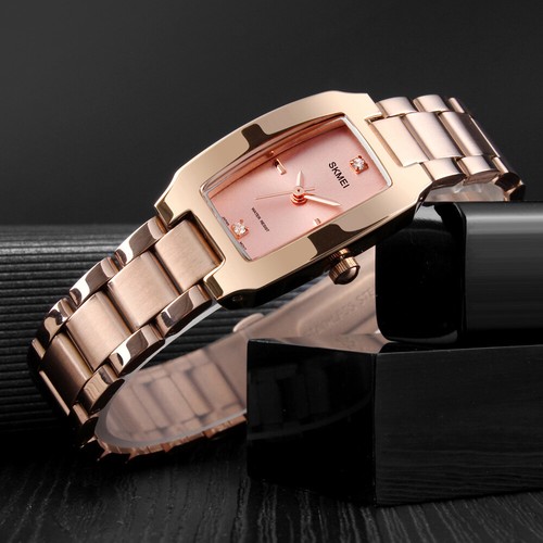 Women Watch Stainless Steel Diamond Dial Female G9Y4 - Picture 6 of 10