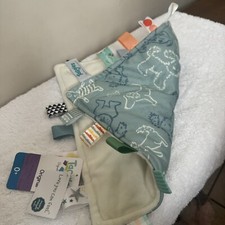 MARY MEYER BABY TAGGIES COMFY GOOD DOG BLANKET TAGS 41528 SUPER SOFT NEW NWT