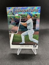 2021 Donruss Baseball Corey Seager Dominators Rapture Parallel #DOM12 Dodgers
