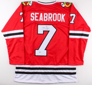 Brent Seabrook Signed Blackhawks Jersey