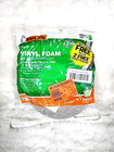 Frost King V4434FSS Vinyl Foam Weatherseal 3/8" W, 3/16" T, 17 ft L, Grey