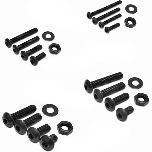 Set assortimento dadi viti a testa cilindrica 1225 pezzi M2 M3 M4 M5 esagono interno - Foto 11 di 12