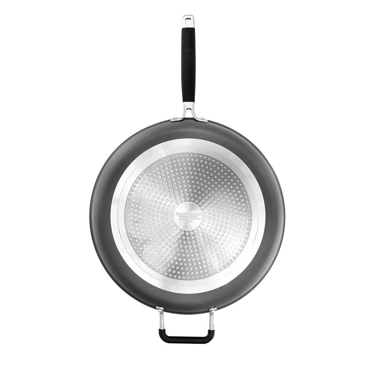 NEW Granite stone Diamond PRO 14" Pan Skillet Oven & Dishwasher Safe