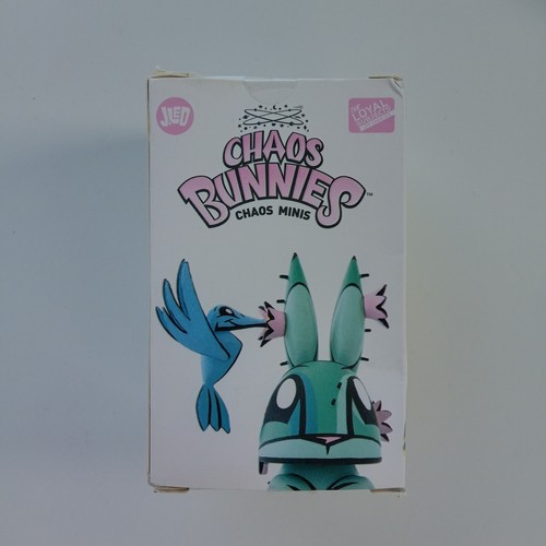 Joe Ledbetter: Hula Bunny 4" Vinyl Art Figure Chaos Bunnies JLED dunny janky - Picture 6 of 11