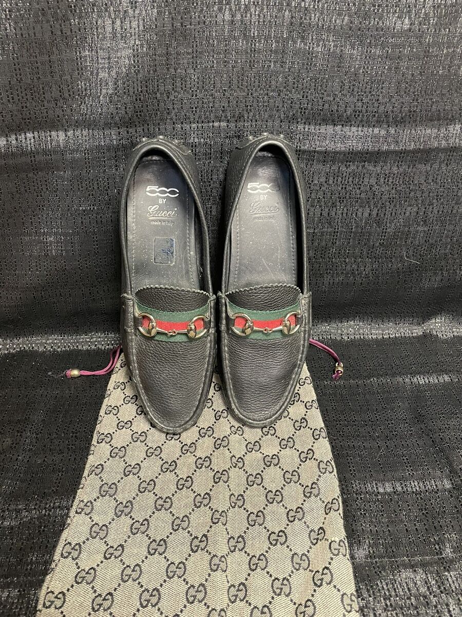 Woman's Gucci shoes size 38 Model # 263577 Black, (Green Woman's Gucci shoes size 38 Model # 263577 Black, (Green