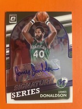 2021-22 Donruss Optic JAMES DONALDSON Signature Series Auto #SS-JDL Mavericks