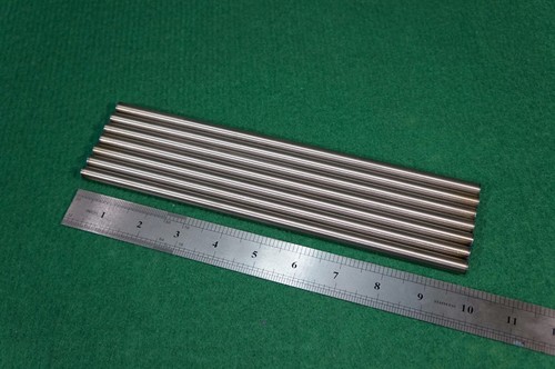 9mm Dia Grade 5 Titanium Round Bar .354" x 10" Ti 6al-4v Metal Alloy rod 7pcs - Picture 2 of 5