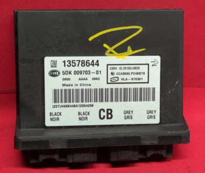 2010 - 2016 - GM Keyless Entry Module / BCM - 13578644 - 5DK 009703-01