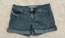 EUC Vigoss Girls Cuffed Denim Blue Jean Shorts Size 10