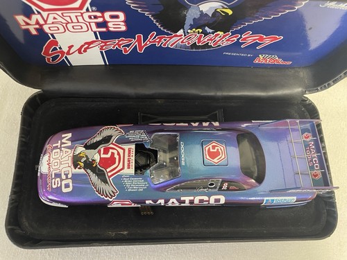 1/24 Racing Champion NHRA Funny Car Dodge Skuza 199 Supernational Chrome - Picture 2 of 17
