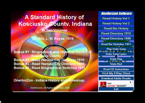 Kosciusko County Indiana History + Bonus Books - Picture 7 of 7