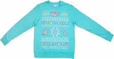 Pusheen Box Exclusive Holiday Winter Pattern Sweatshirt