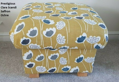 Storage Footstools in Various Fabrics Laura Ashley Pouffe Footstall Designer New - Picture 111 of 172