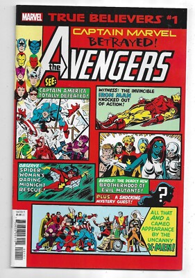 The Avengers Annual #10 First Appearance Rogue True Believers NM (2019) Marvel