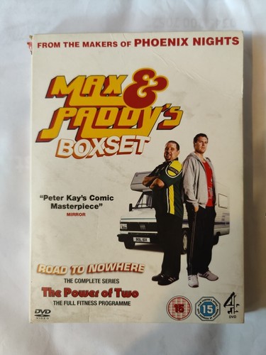 MAX & PADDY’S BOXSET ROAD TO NOWHERE COMPLETE SERIES DVD & CD & THAT PETER KAY T