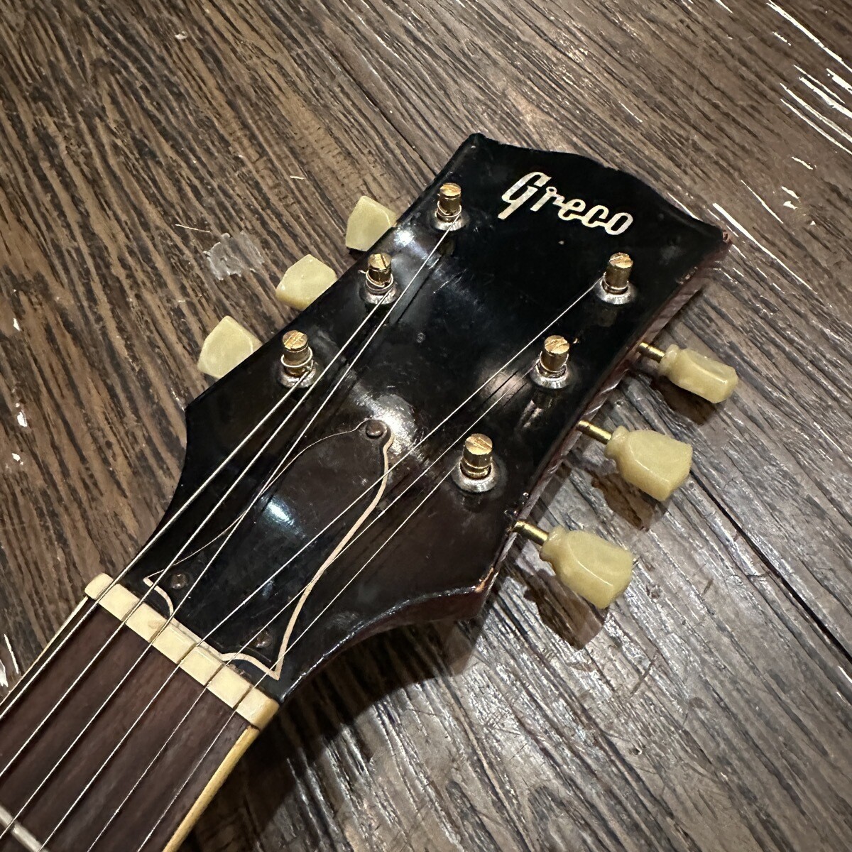 Greco EG-380 Les Paul type natural Locking pegs Electric