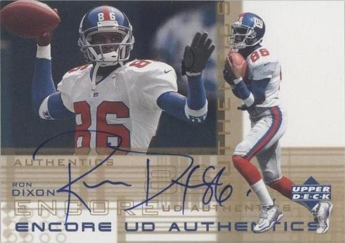 2000 Upper Deck Encore Ron Dixon #DX