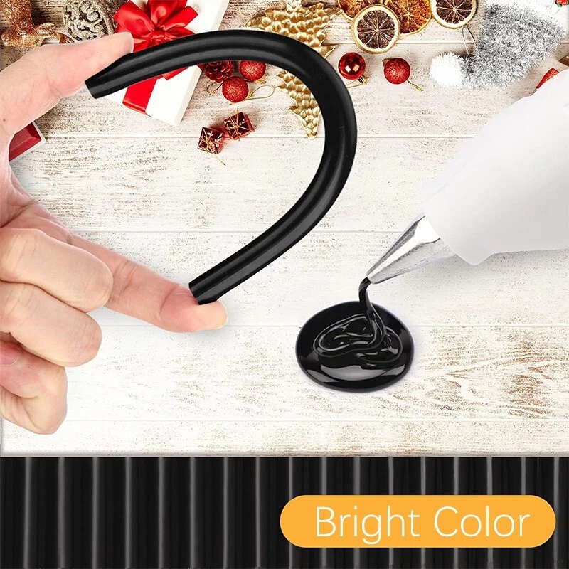 Varilla de pistola de pegamento negro 11x270mm, una varilla de pegamento de alta temperatura con alta adherencia Foto 2 de 4