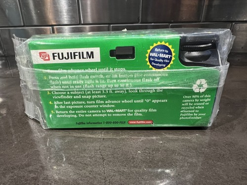 Expired Fujifilm Fuji Quicksnap Single Use Disposable 35mm Camera Flash 27 Photo - Picture 5 of 6