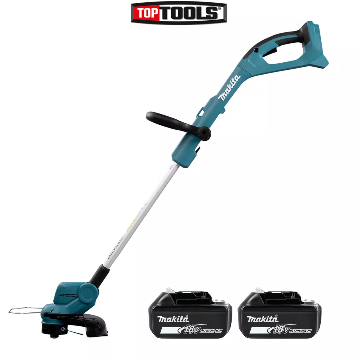 Makita DUR193 18V LXT Grass Line Trimmer With 2 x 5.0Ah Batteries