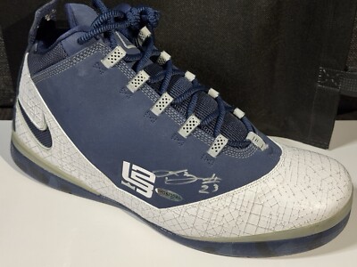 lebron autographed shoes