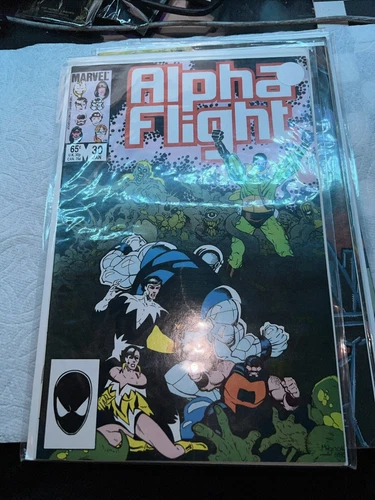 Alpha Flight 30 1st Appearance Of Lady Deathstrike VF-