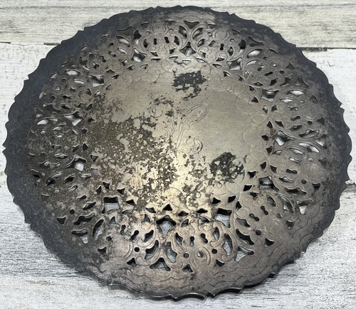 Lote de platos de plata vintage plato de mantequilla, plato, plato pequeño, peine - Imagen 6 de 15