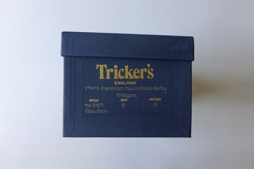 Tricker's Bourton Shoes in Espresso Burnished Leather - UK 8 - BNWB, RRP £565 - Picture 17 of 18
