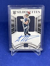 SEAN MANNION 2015 PANINI CROWN ROYALE SILHOUETTE JERSEY AUTO ROOKIE RC #D 11/299