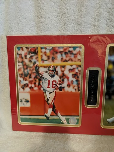 Joe Montana San Francisco 49ers NFL Photo Collage w/Name Plate Size 12x20 #21 - Picture 3 of 9